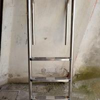 Scaletta acciaio 3 scalini