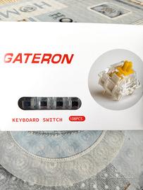 Interruttori per tastiera Gateron. 