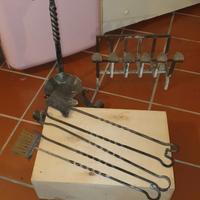 SET COMPLETO ACCESSORI PER CAMINO