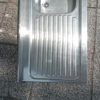 lavello inox a una vasca come nuovo