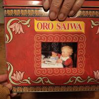 Scatola in latta Oro Saiwa