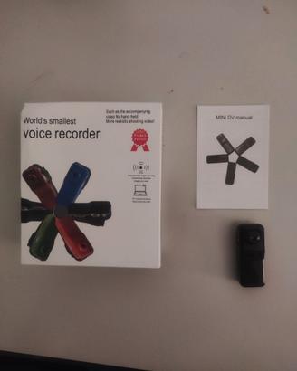 Mini DV Spy Camera Video e Voce Registratore.