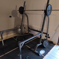 Half rack decathlon