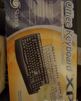Skintek Office Keyboard XP + Mouse Wireless + tapp