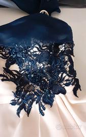 Abito da cerimonia taglia 48 con stola