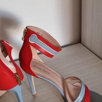 Sandali cuoio n.41 ,tacco 12 cm