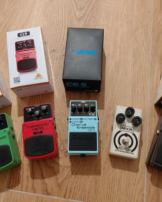 Lotto Pedali Chitarra - Boss, MXR (Zakk Wylde), Be