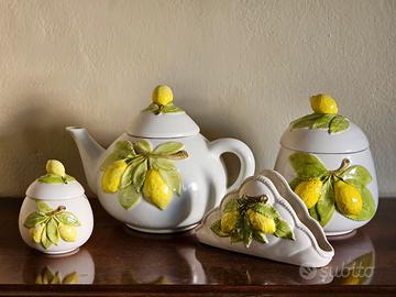 Ceramiche artigianali di Bassano vintage - LIMONI