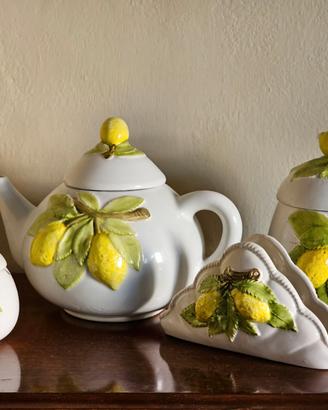 Ceramiche artigianali di Bassano vintage - LIMONI