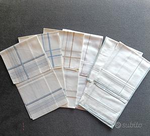 Fazzoletto stoffa Venegoni K2 vintage, bianco