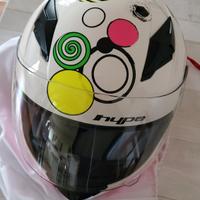 casco moto bambina