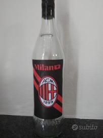 salvadanaio portamonete Milan in vetro bottiglia