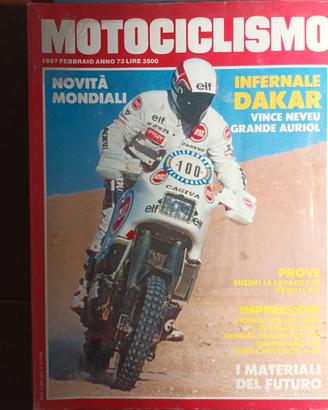 Rivista MOTOCICLISMO numero 2 del 1987