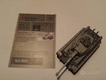Axis & Allies miniature King Tiger nuovo