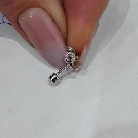 orecchini in oro con zirconi 