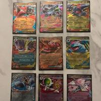 Lotto carte Pokemon 