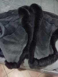 pelliccia a mantella vintage 