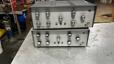 2 amplificatori rcf am 860 stereo mono hi-fi