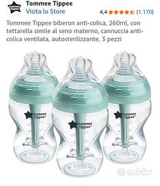 Biberon tommee tippee