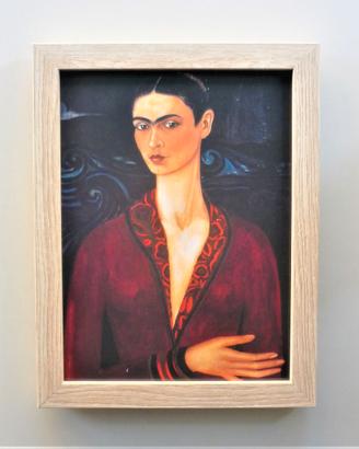Quadro Frida Kahlo con cornice