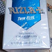 cartina rizla blu corte da 100