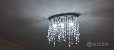 3 lampadari moderni Swarovski completi 