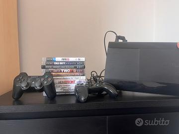PS3 + 2 controller + 10 giochi