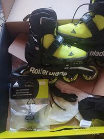 roller blade e protezioni 