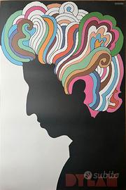 Poster vintage GLASER MILTON BOB DYLAN