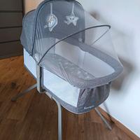 Lionelo culla neonato con sistema a dondolo e za