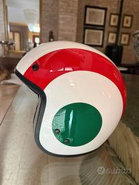 Casco originale Vespa tricolore Italia