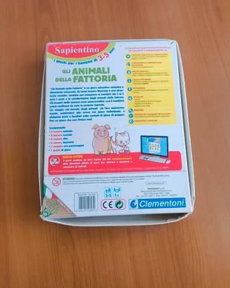 Clementoni Sapientino Gli Animali della Fattoria