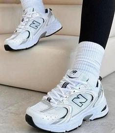 New Balance 530 Bianche e Blu 42 Nuove Originali