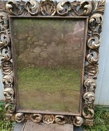 Specchio cornice argento Barocco 