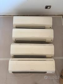 Condizionatore Mitsubishi R410A – 1 motore 4 split