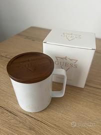 Tazza termica Guess con tappo in legno