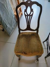 Sedie e poltroncine antiche 
