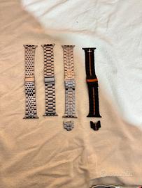 cinturini in acciaio per apple watch 44/45mm