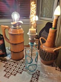 Lampada da tavolo artigianale