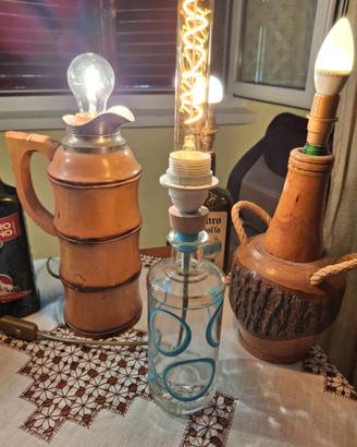 Lampada da tavolo artigianale