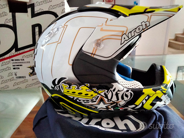 Casco e maschera motocross bambino
