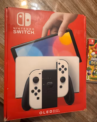 Nintendo Switch Oled+ Super Mario Bros U deluxe