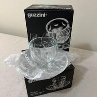 Guzzini Set 2 tazze da caffè in vetro 110 ml