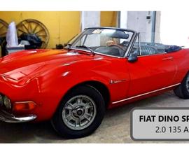 Fiat dino spider 2.0 135as solo 1163 esemplari