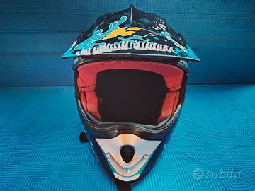 casco integrale bambino/ragazzo