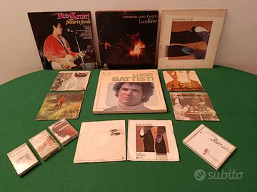 LUCIO BATTISTI-LP 33 GIRI-45 GIRI-MUSICASSETTE-CD