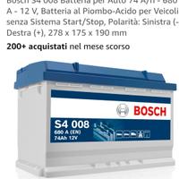 batteria bosh nuova
