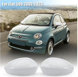 calotta specchietto destro FIAT 500 bianco