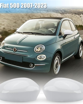 calotta specchietto destro FIAT 500 bianco