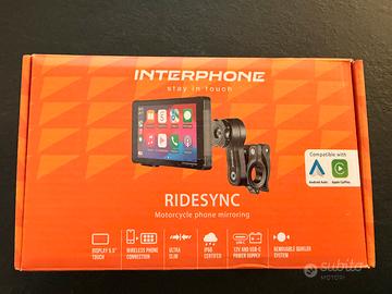 Interphone Ridesinc Carplay per moto